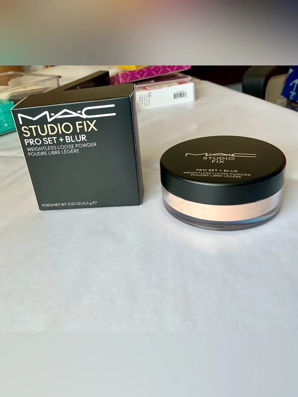 MAC Studio Fix Pro Set + Blur Loose Powder Medium 6.5g NIB